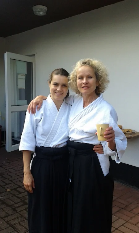 Training at Salisbury Ki Aikido Club