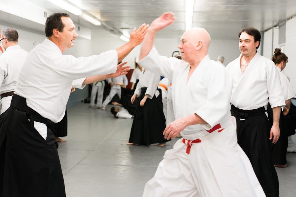 Training at Northampton Ki Aikido Club