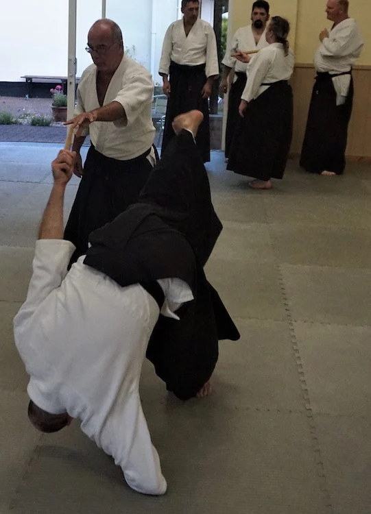 Training at Bristol Filton Ki Aikido Club