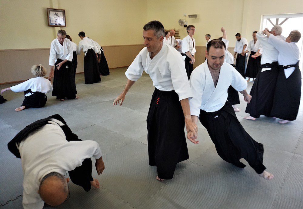 Training at Bristol Filton Ki Aikido Club