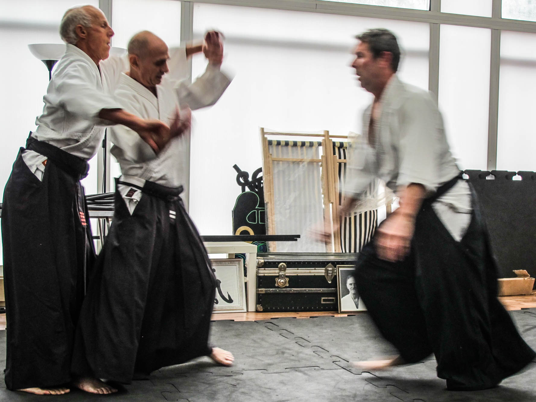 Training at Bristol Bedminster Ki Aikido Club