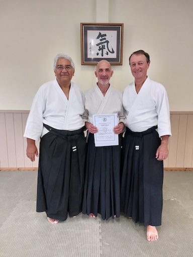 Charles Manson, 70 years of age, celebrates after the gradings