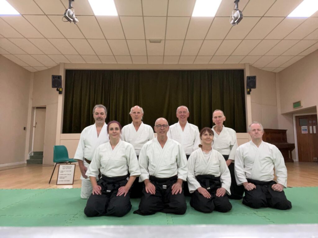 Portrait of Bristol Patchway Ki Aikido Club members.
