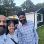 Visitors from the Epsom arriving for the Lochaber course.