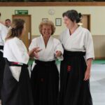 Three students from Britain, France and the Netherlands enjoying each other's company